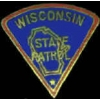 WISCONSIN STATE PATROL PIN MINI PATCH PIN